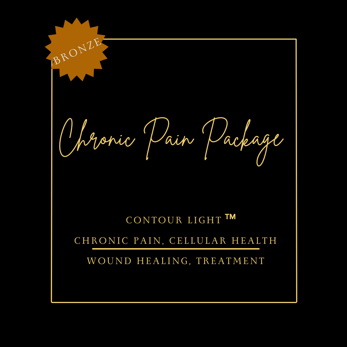 Bronze Chronic Pain, Wound Healing, Cellular Health