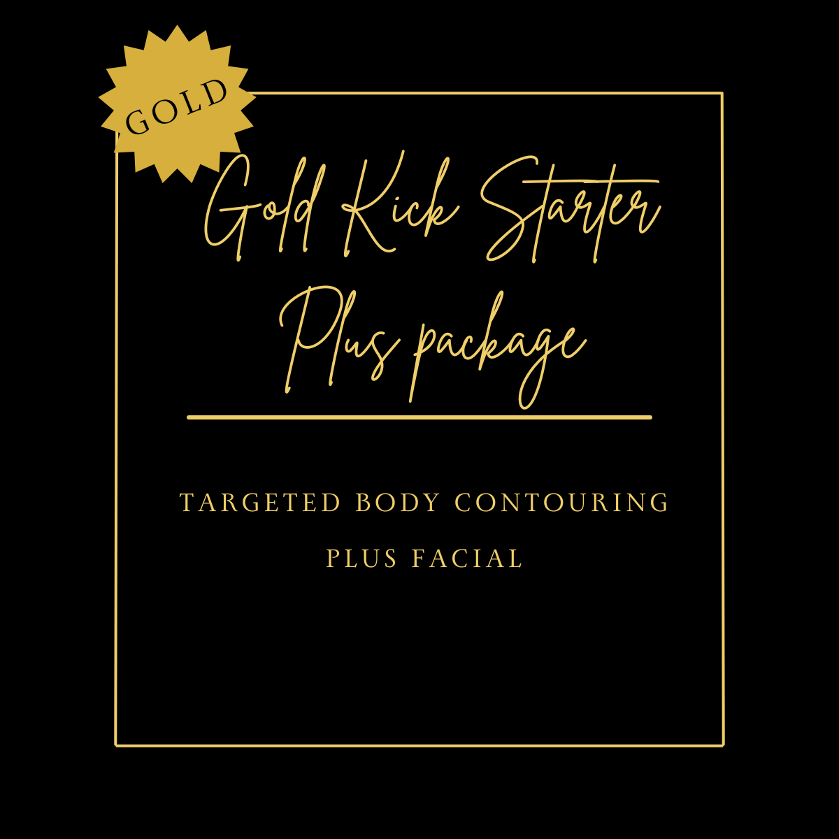 Gold Kickstarter Body Contour Plus Package | Contour Light™ Non-Invasive Body Contouring